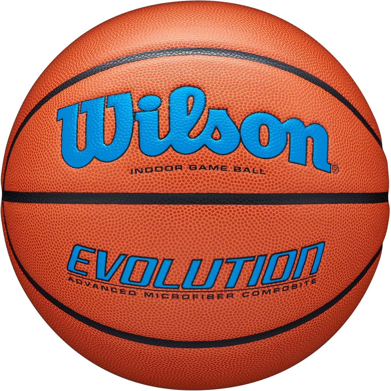 WILSON Evolution Indoor Game Basketballs for All Skill Levels