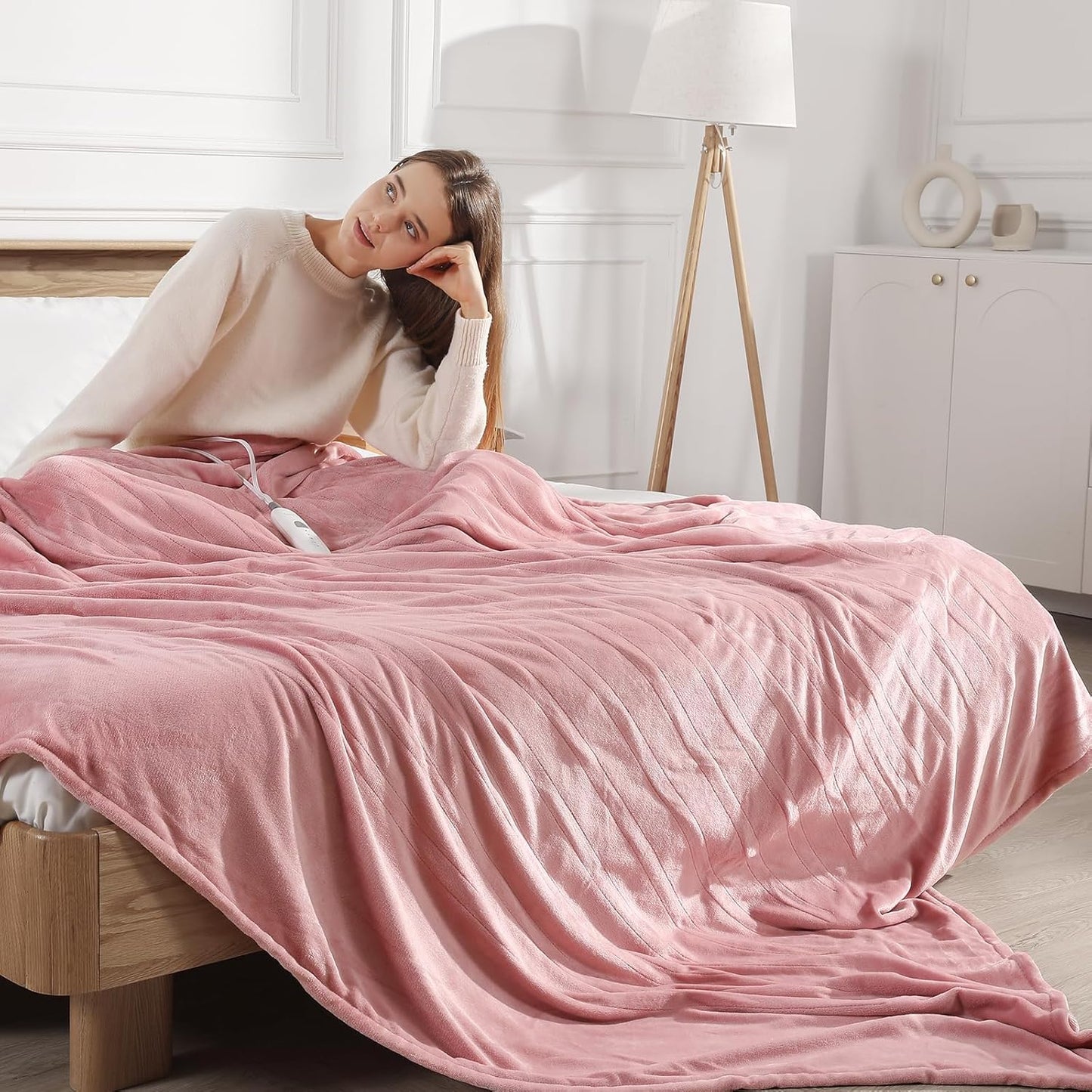 Electric Blanket Queen Size Heated Blanket for Cozy Winters