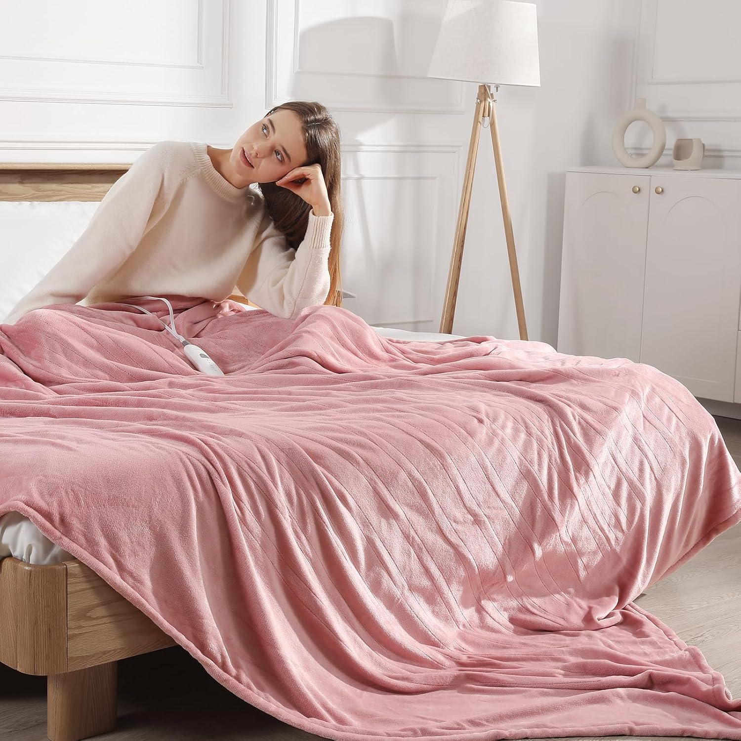 Electric Blanket Queen Size Heated Blanket for Cozy Winters