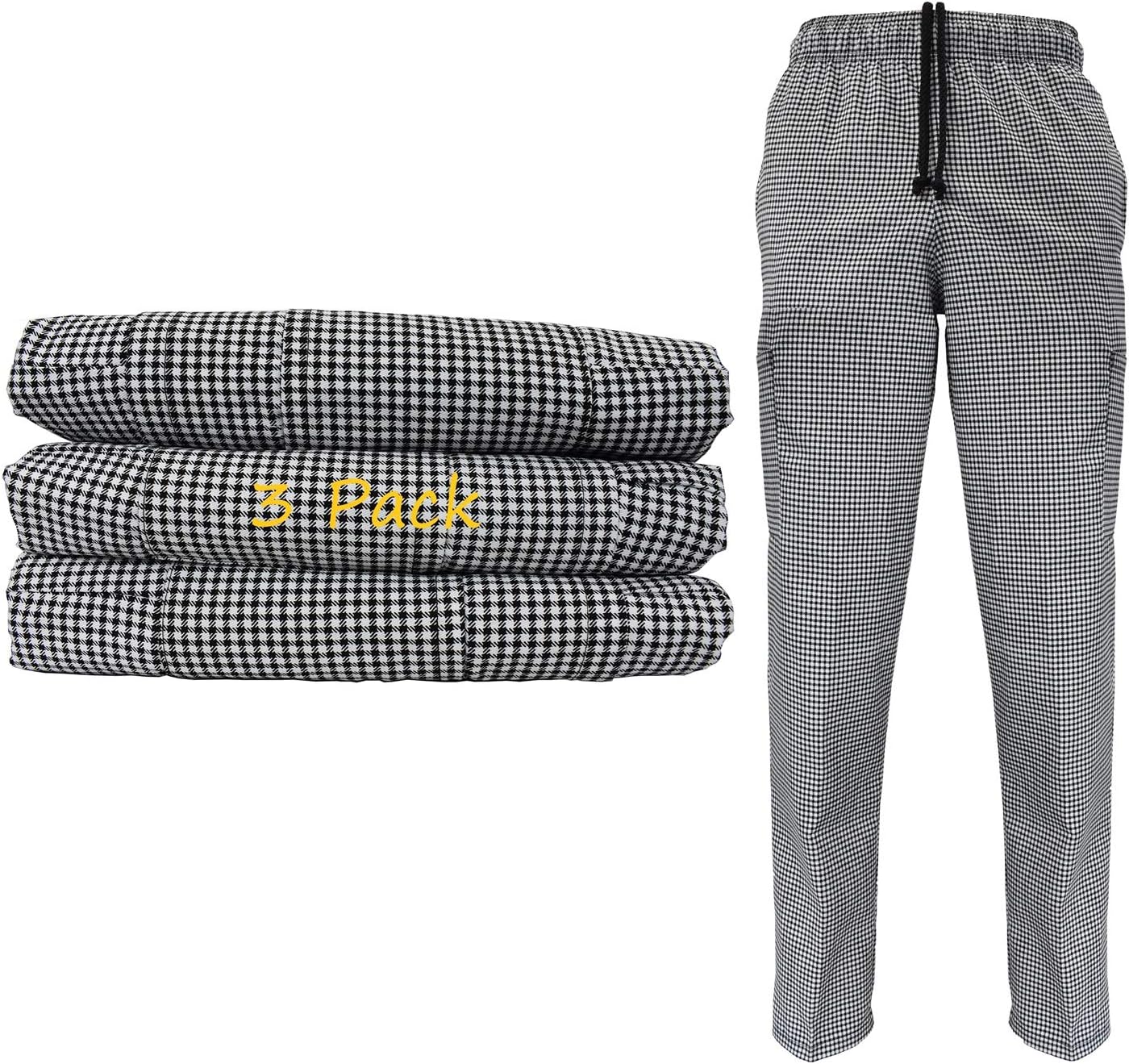 Natural Uniforms Classic Chef Cargo Pants with 6 Pockets