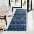 Moroccan Runner Rug 2x4 for Hallway - Non-Slip Low-Pile Runner