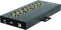 USB to RS232/RS485/RS422 8-Port Serial Hub - Industrial DIN Mount