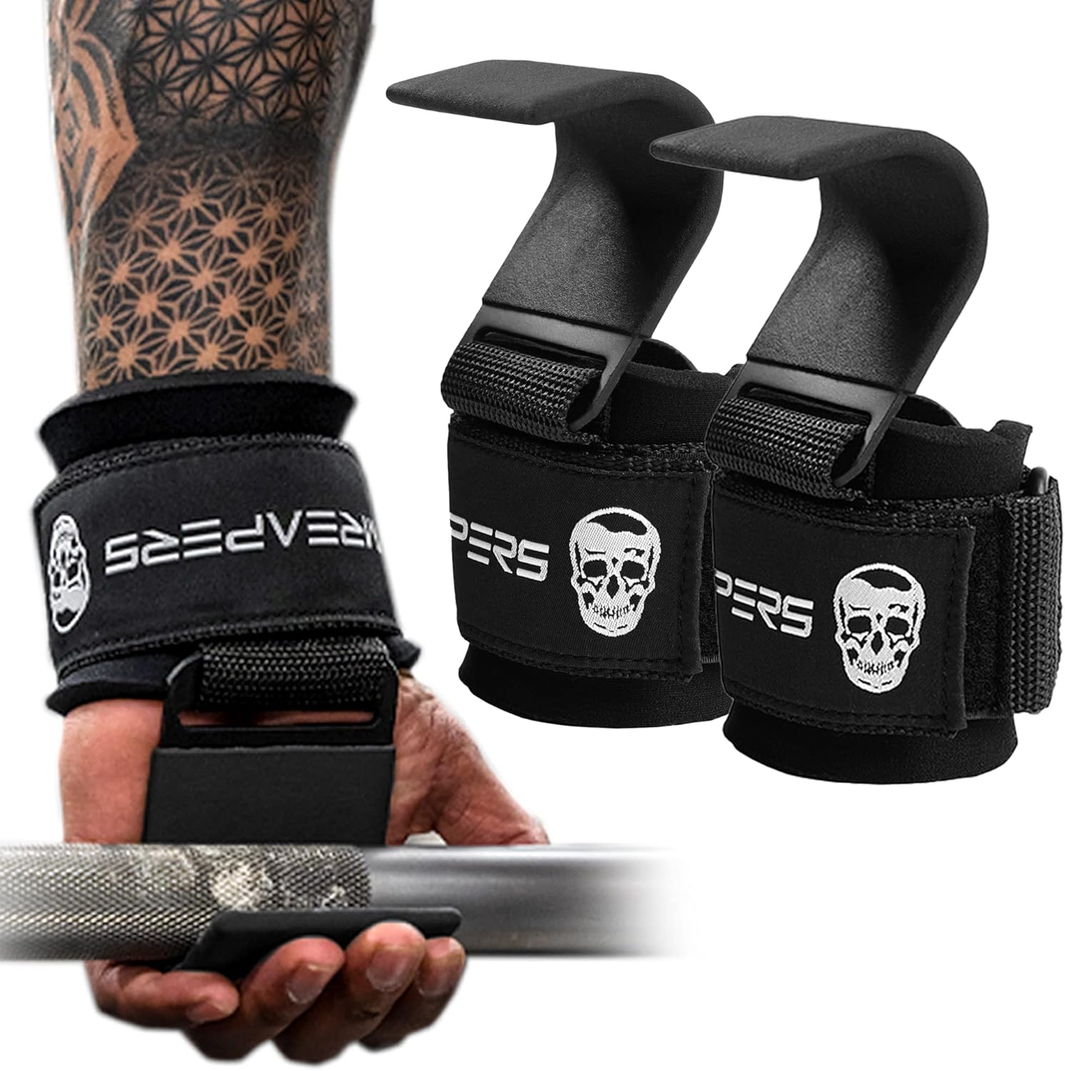 Powerful Gymreapers Lifting Hooks - Enhance Your Deadlifts!