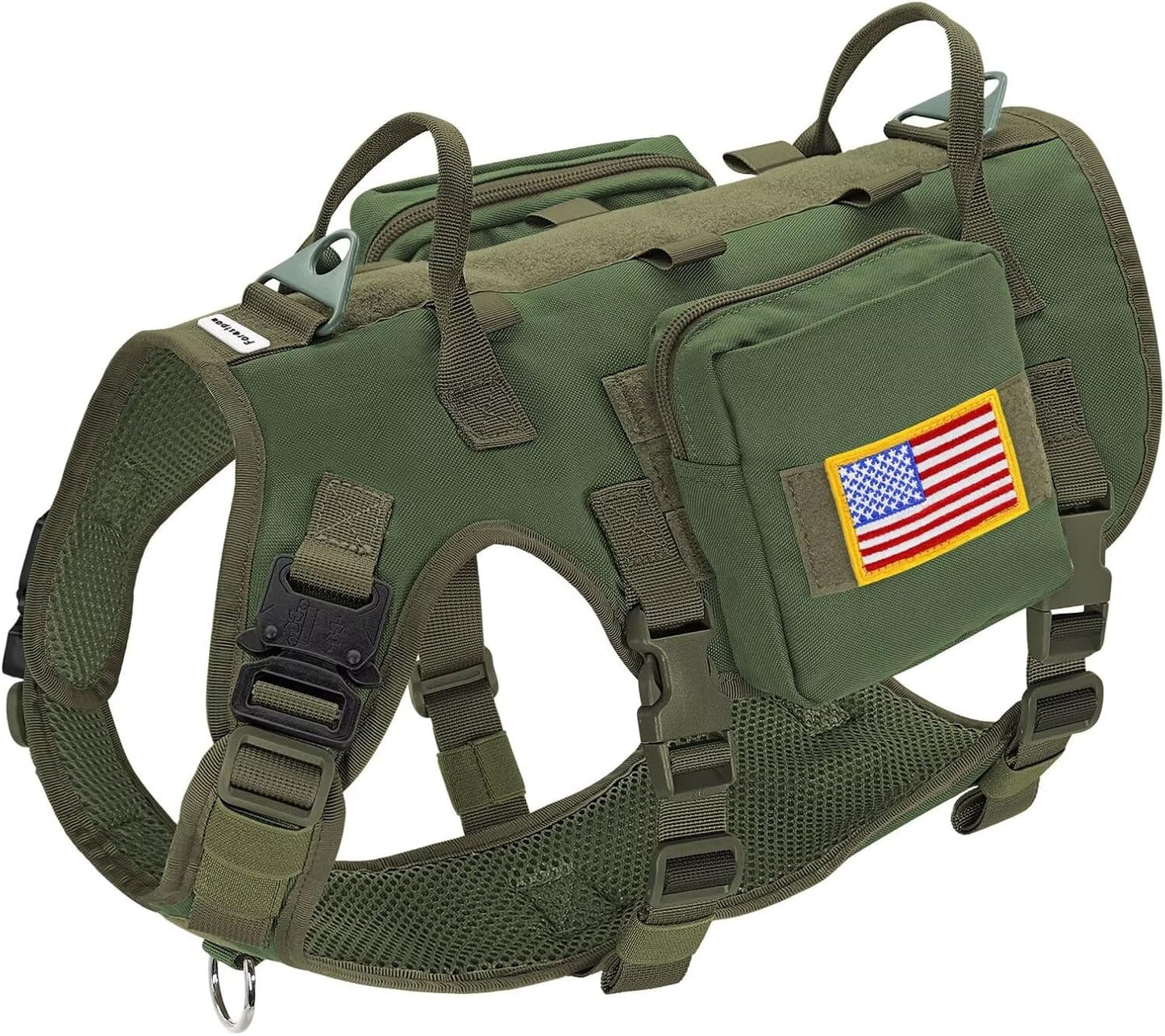 Forestpaw Tactical Dog Harness for Medium to Large Dogs