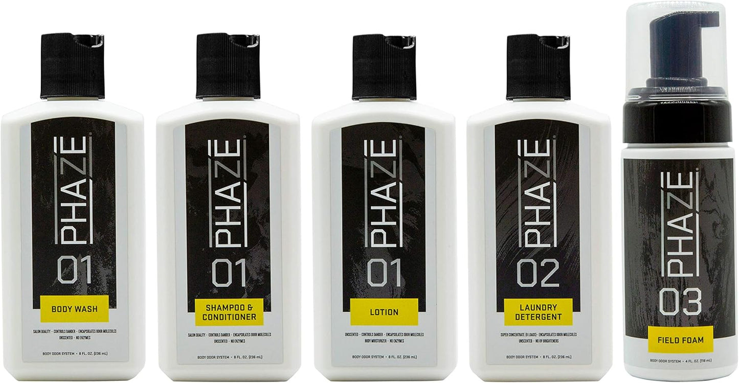 PhaZe Body Odor System for Deer Hunters - Ultimate Scent Control