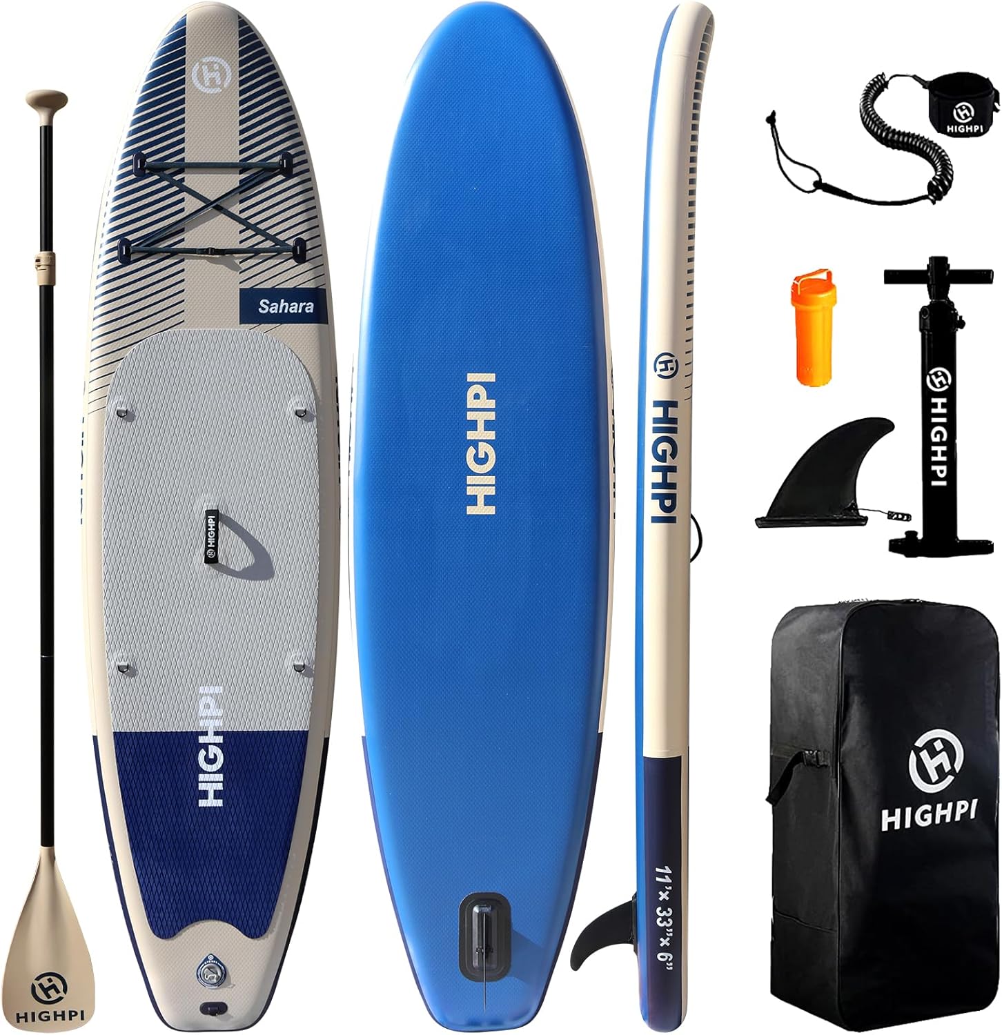 Highpi Inflatable Stand Up Paddle Board for Youth and Adults