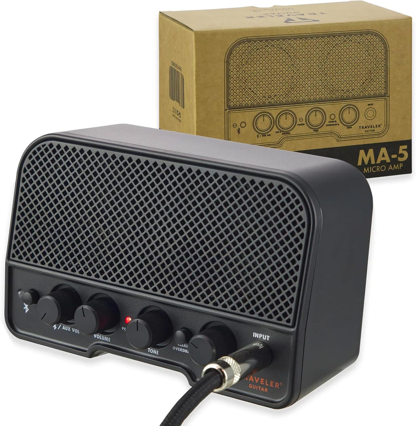 Portable 5W Guitar Amp with Bluetooth - Traveler Guitar