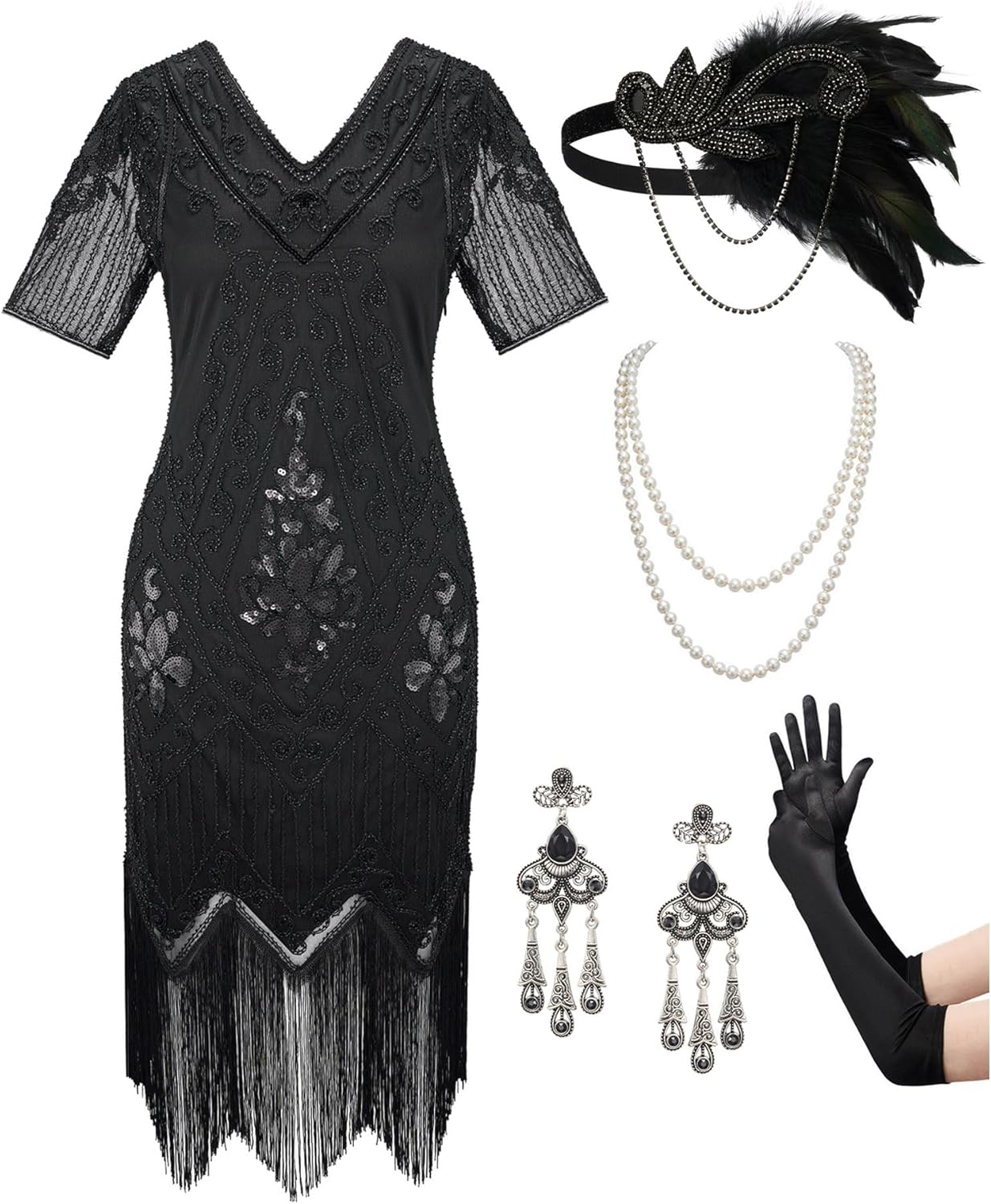 1920s Flapper Dresses for Women - Great Gatsby Inspired Style
