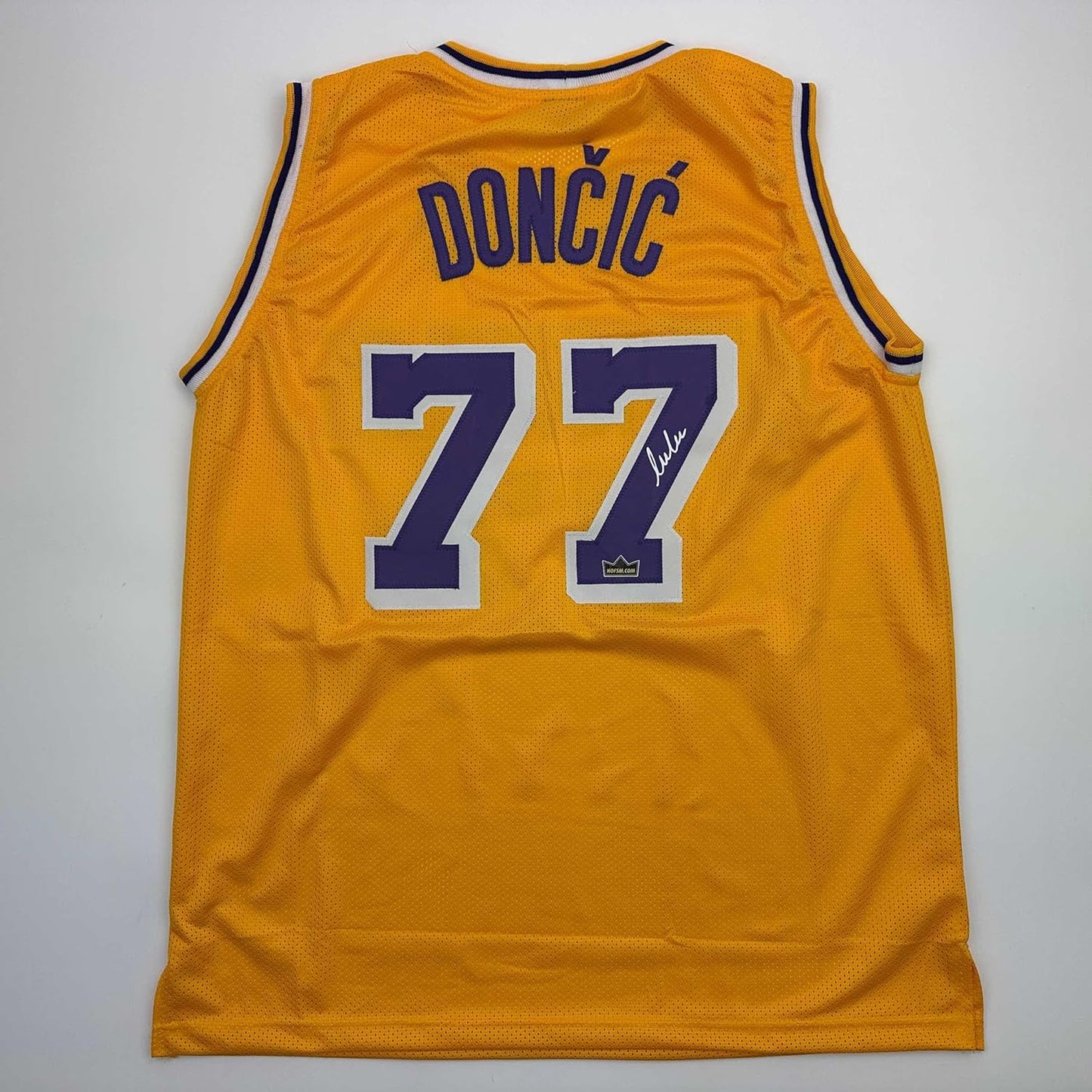 Facsimile Autographed Luka Doncic Jersey for Sports Fans