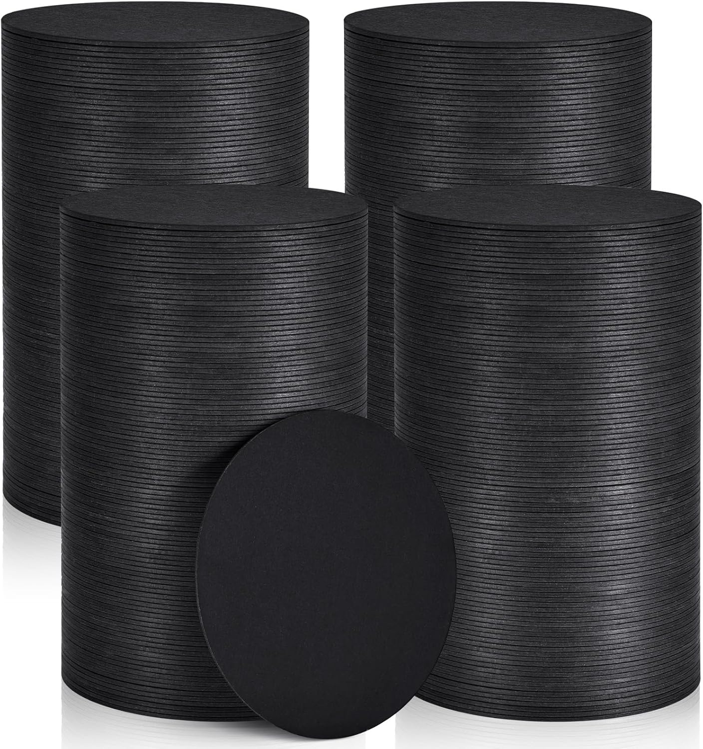 400 Pieces Disposable Paper Coasters for DIY Projects and Gifts