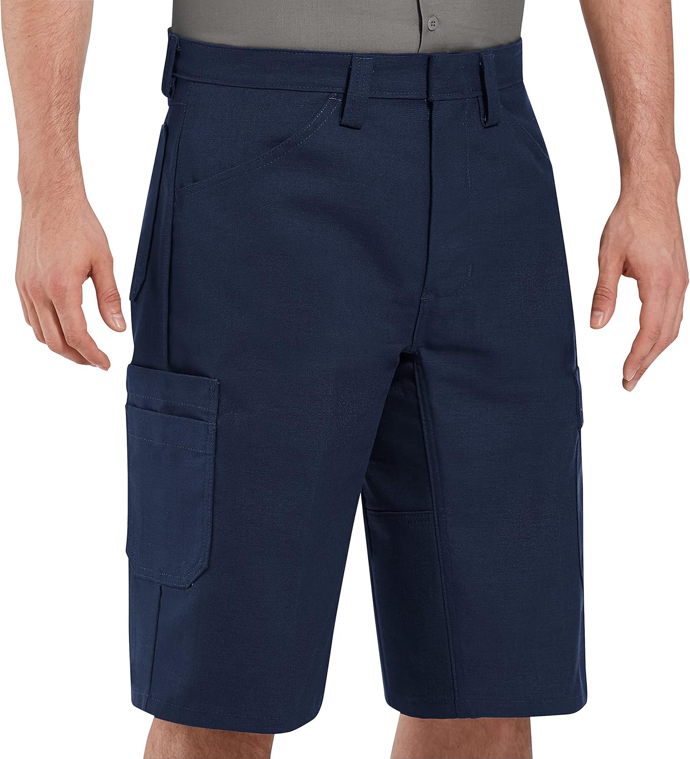 Red Kap Men's Shop Short with Comfort Stretch and Pockets