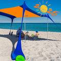 UPF50+ Beach Tent with Stability & Sun Protection
