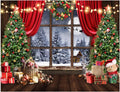 10x8ft Christmas Backdrop for Photography - Vivid Holiday Scene
