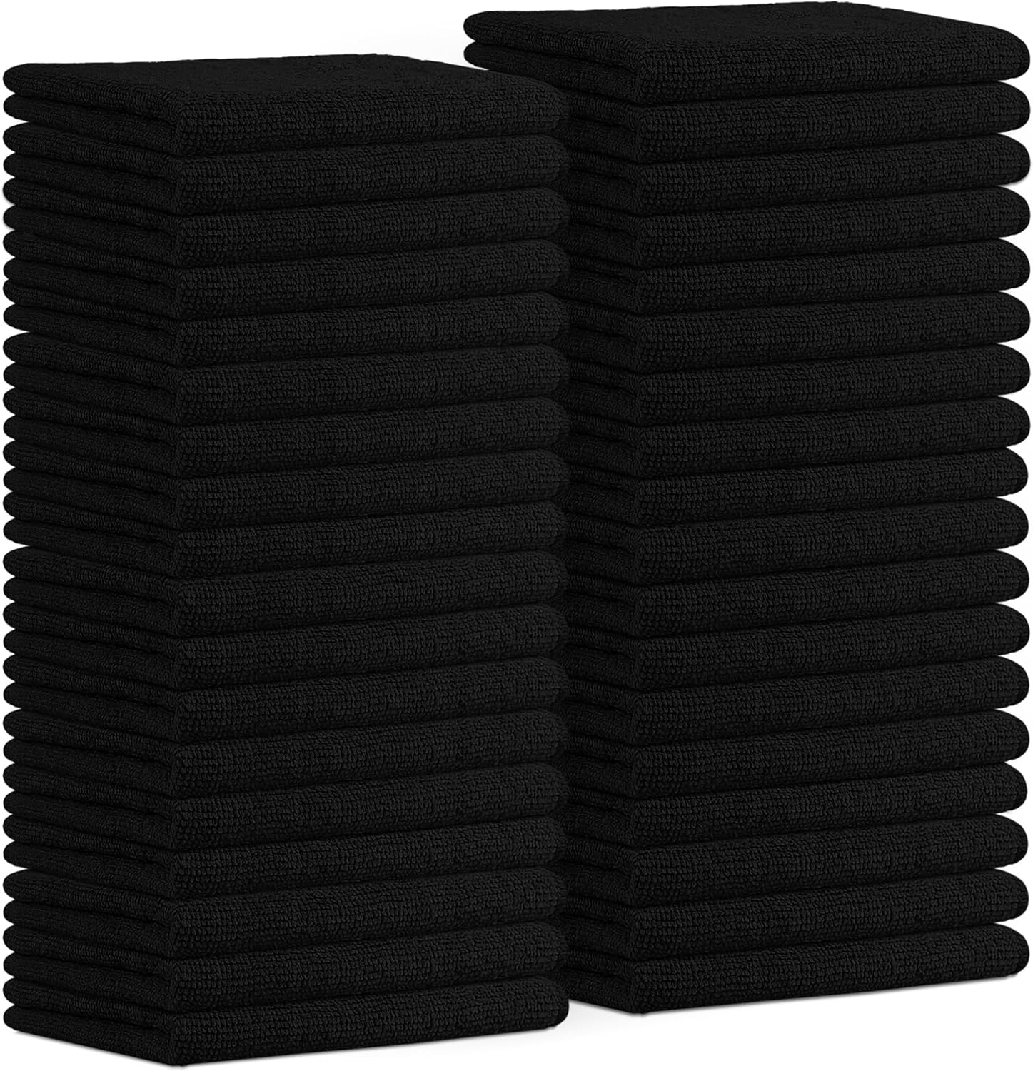 36 Pack Avalon Microfiber Cleaning Cloths - Lint Free, Highly Absorbent, Reusable 16 x 16