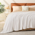 EMME Muslin and Fleece Queen Blanket for Cozy Comfort