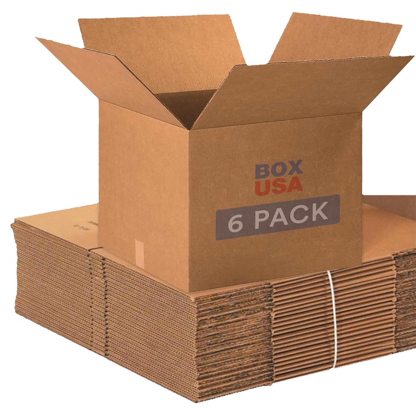 Large Corrugated Cardboard Moving Boxes for Shipping and Storage