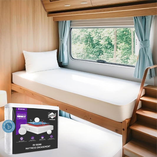 RV Bunk Mattress Encasement for Bed Bug Proof Protection