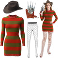 Halloween Costume for Women: Scary Killer Knitted Dress