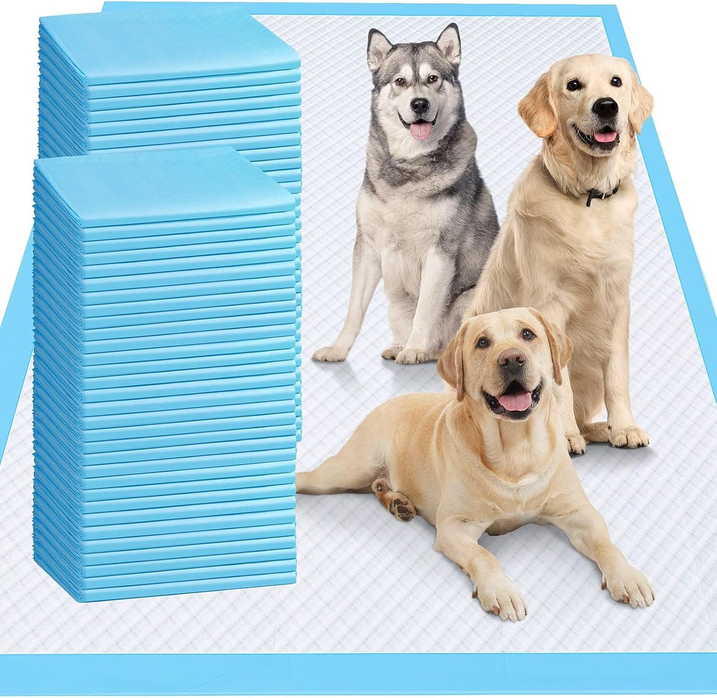 Gimars XXXXL 36x36 Heavy Absorbency Dog Pads for All Pets