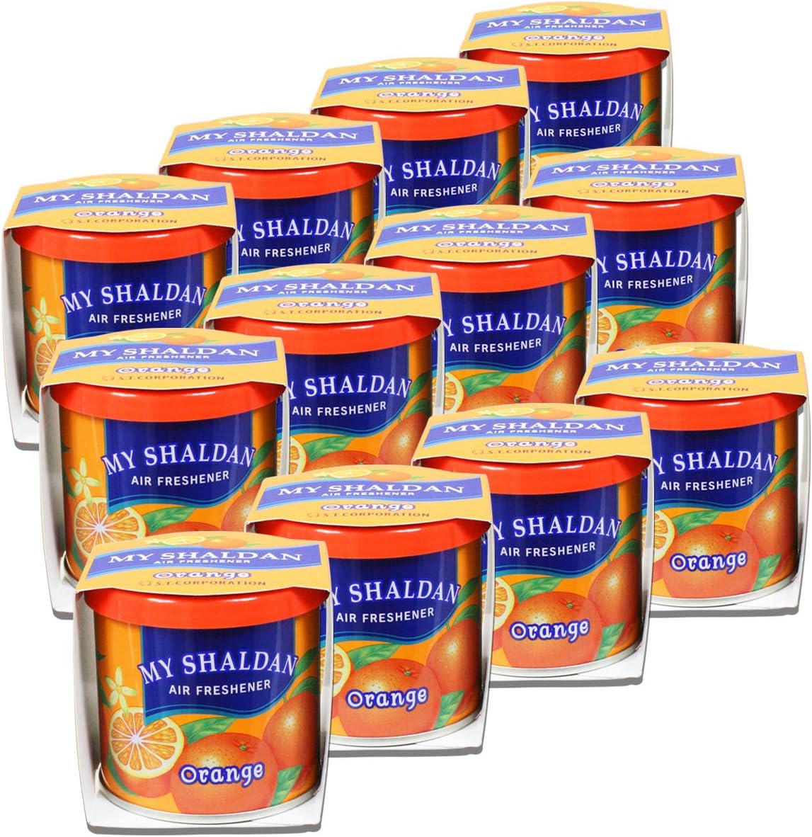 My Shaldan Japanese Car Cup-Holder Air Freshener Cans - 12 Pack