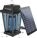 Solar Bug Zapper 4500V Electric Mosquito Zapper - Solar Rechargeable