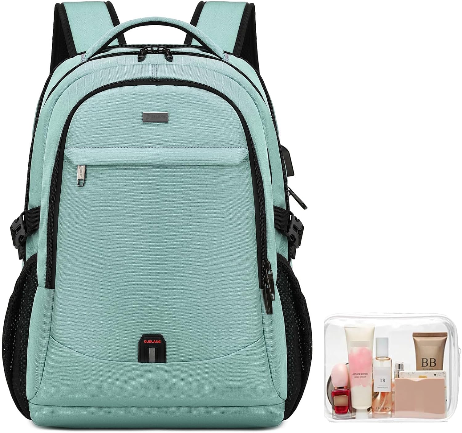 DUSLANG 17 Inch Laptop Backpack for Travel with USB Port