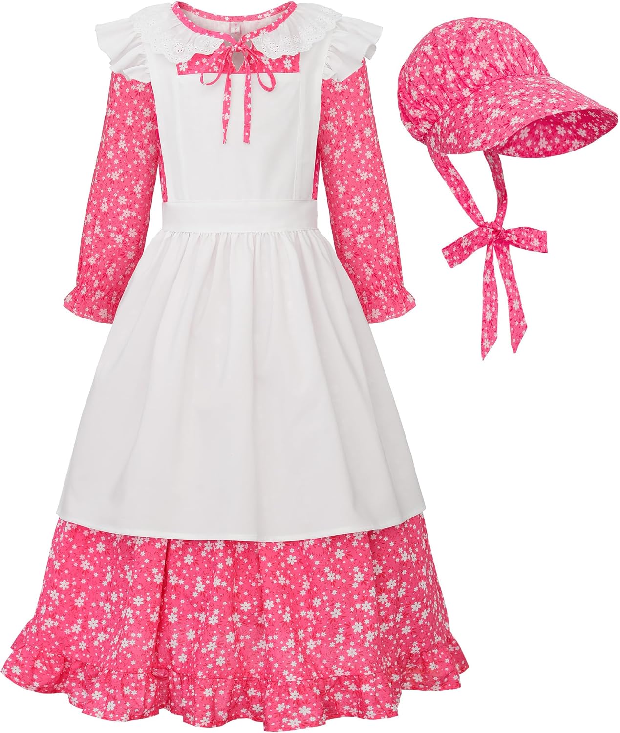 ReliBeauty Pioneer Girl Dress Colonial Prairie Costume Review