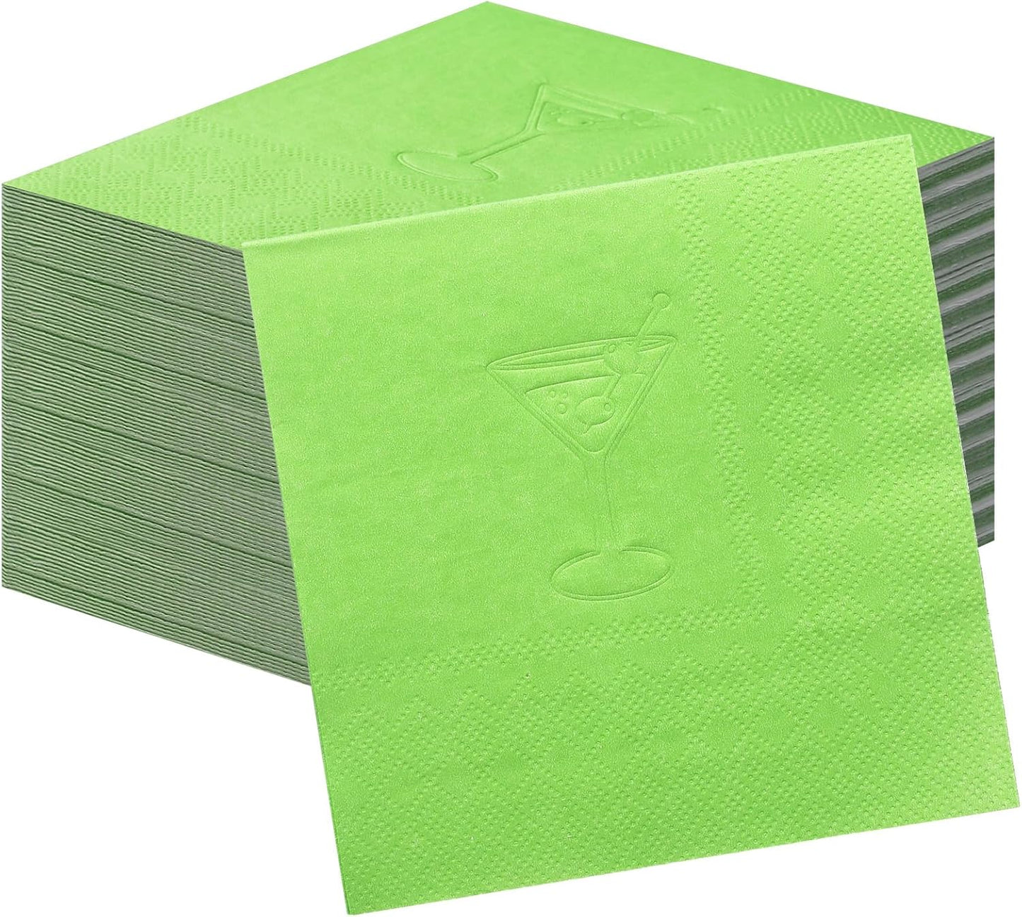 Martini Party Napkins - 100 Pcs Disposable Fun!