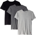 POLO Slim Fit Wicking Crew Undershirts 3-Pack - Moisture Control