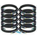 HDMI Cable 4K Ultra HD 3 Foot (10 Pack) - High Speed 4K60Hz Bundle