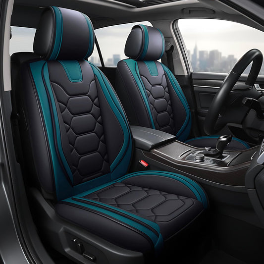 Premium Waterproof Faux Leather Car Seat Covers for SUVs & Trucks