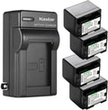 Kastar 4-Pack BP-727 BP727 Battery and AC Charger - Long Runtime