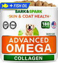 Omega-3 Collagen Skin & Coat Chews for Dogs - Itch Relief & Shine