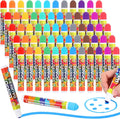 Crtiin 60 Pack Mixed Colors Bingo Daubers Set - Bulk Dot Markers