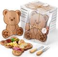 Bear Shaped Cheese Board Baby Shower Prizes - 12 Set Gift Box