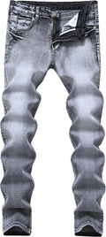 FREDD MARSHALL Men's Skinny Slim Fit Stretch Jeans for Style