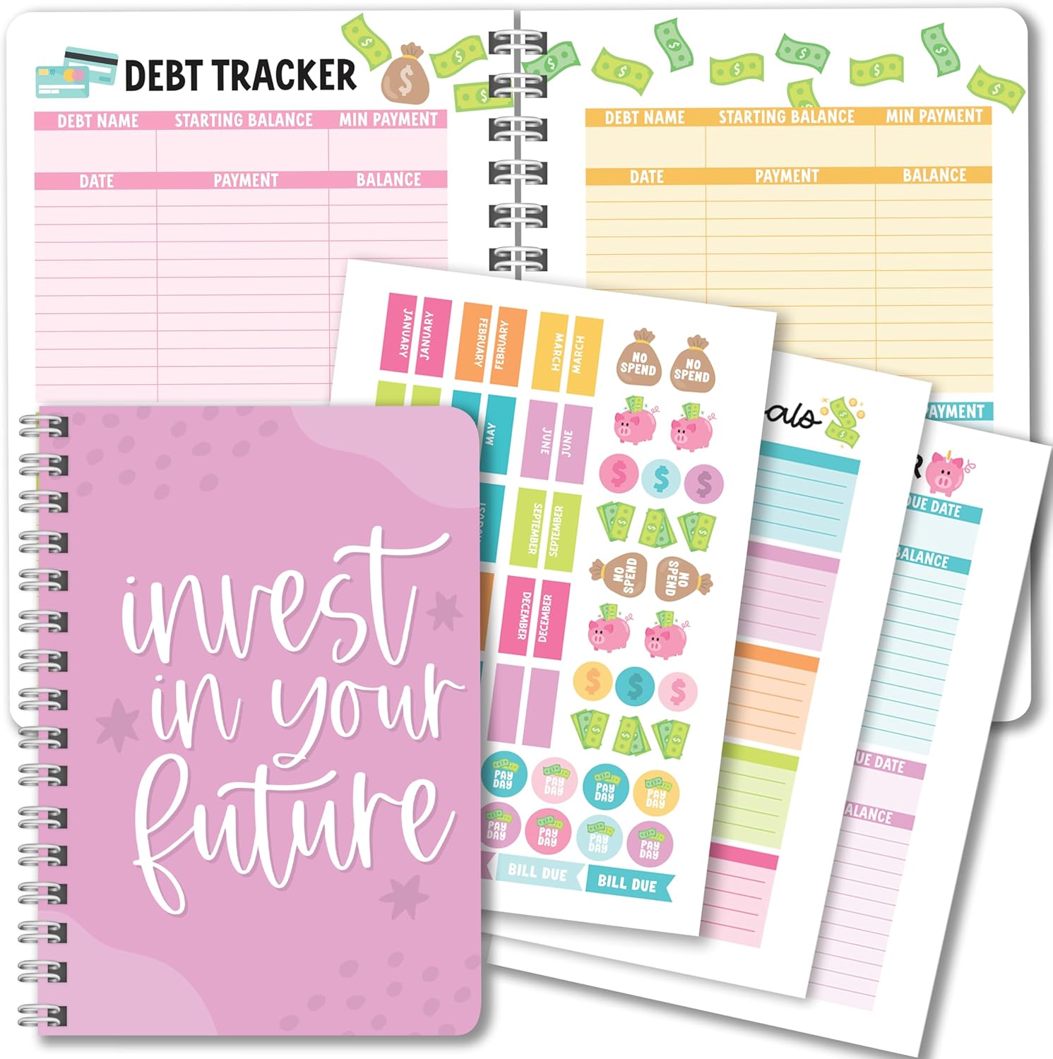 2025-2026 Budget Planner & Bill Organizer - Stay Organized!
