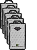 ID Stronghold RFID Blocking Dual Card Badge Holder Pack of 5 - Heavy