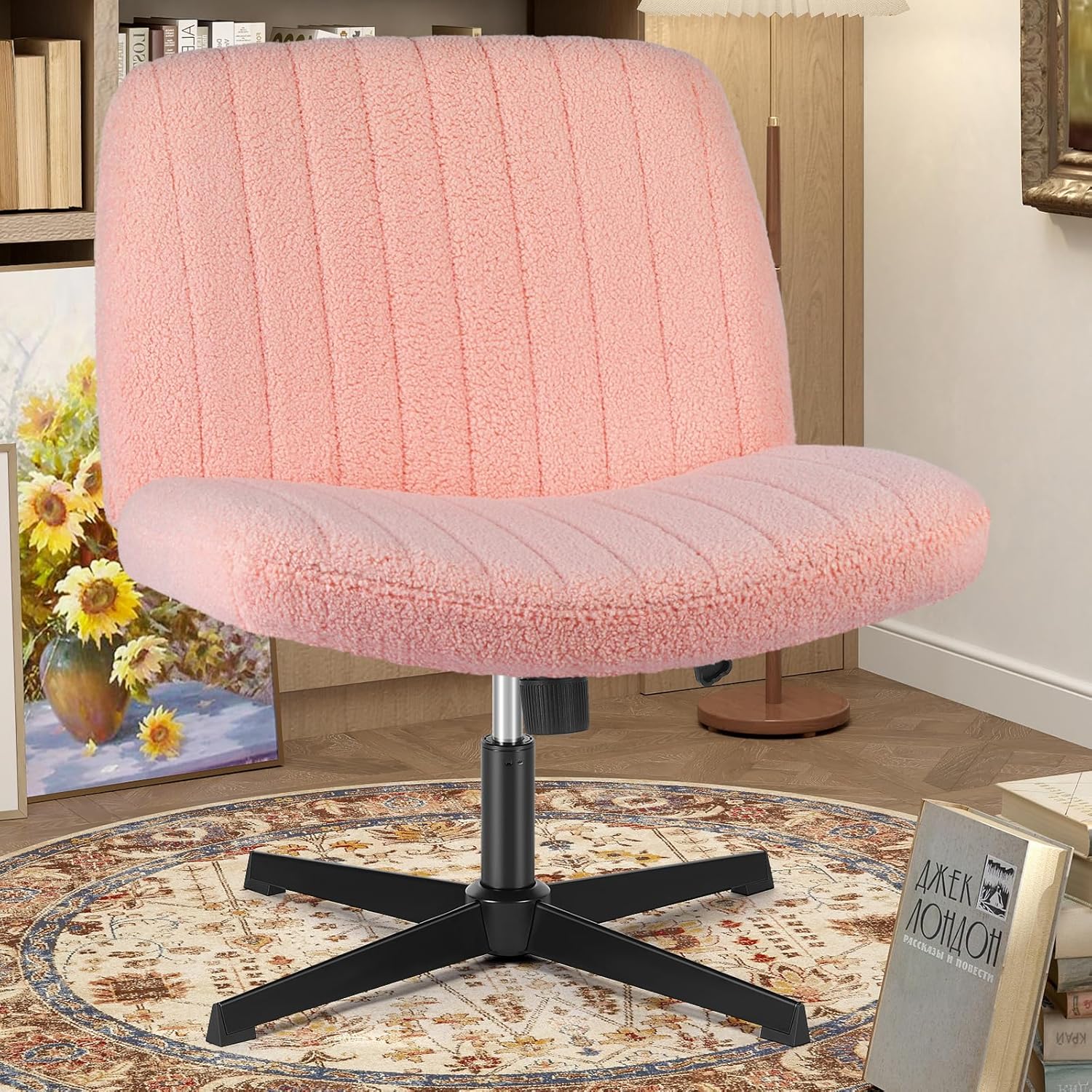 OLIXIS Swivel Padded Chair for Comfort & Style
