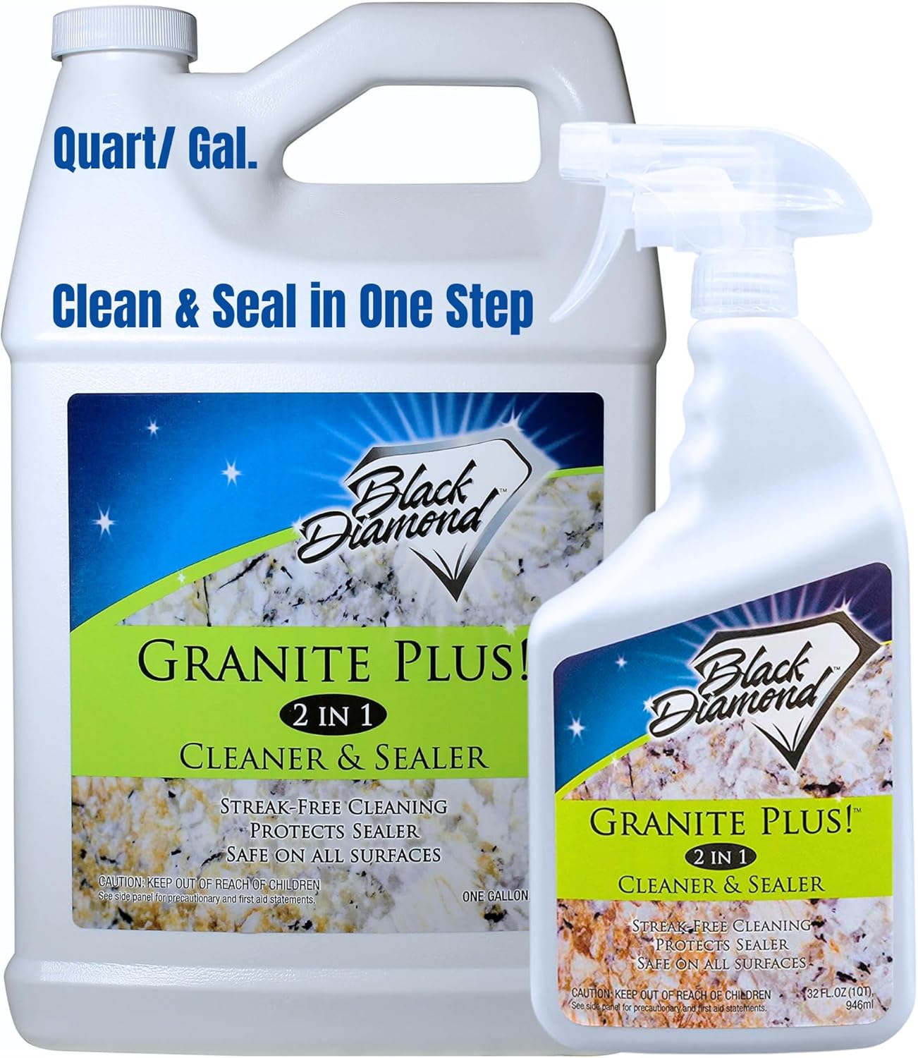 Granite Plus! 2 in 1 Cleaner & Sealer for Natural Stone Care