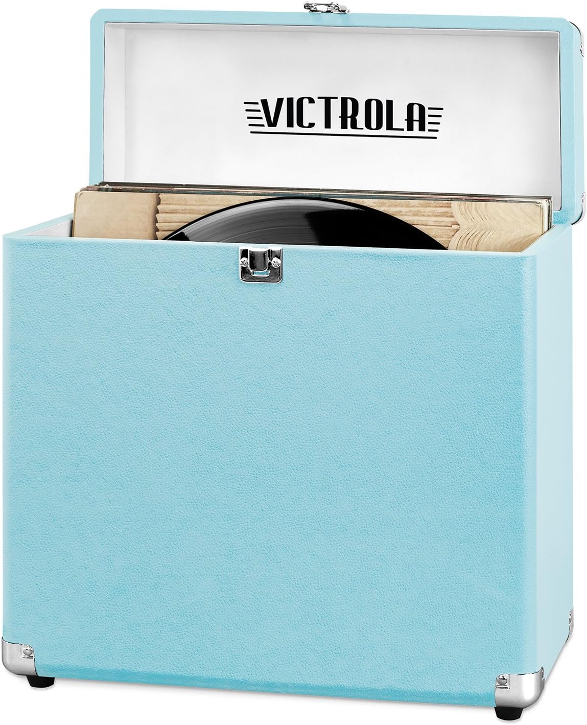 Victrola Collector Record Storage Case for Vinyl Turntable Records