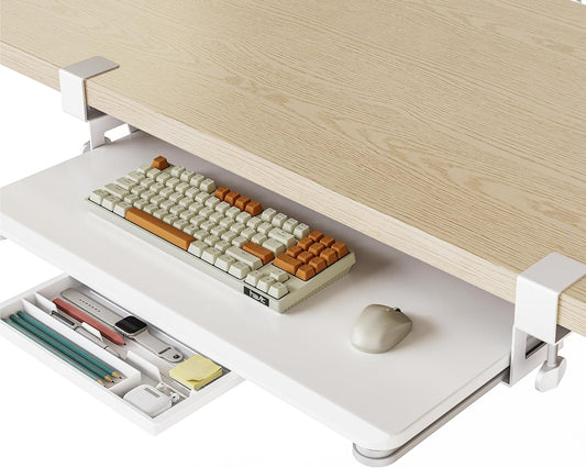 Effortless Ergonomic Typing: Fenge Under Desk Keyboard Tray