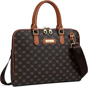 Malirona Briefcase for Men: Stylish 14 Inch Laptop Bag