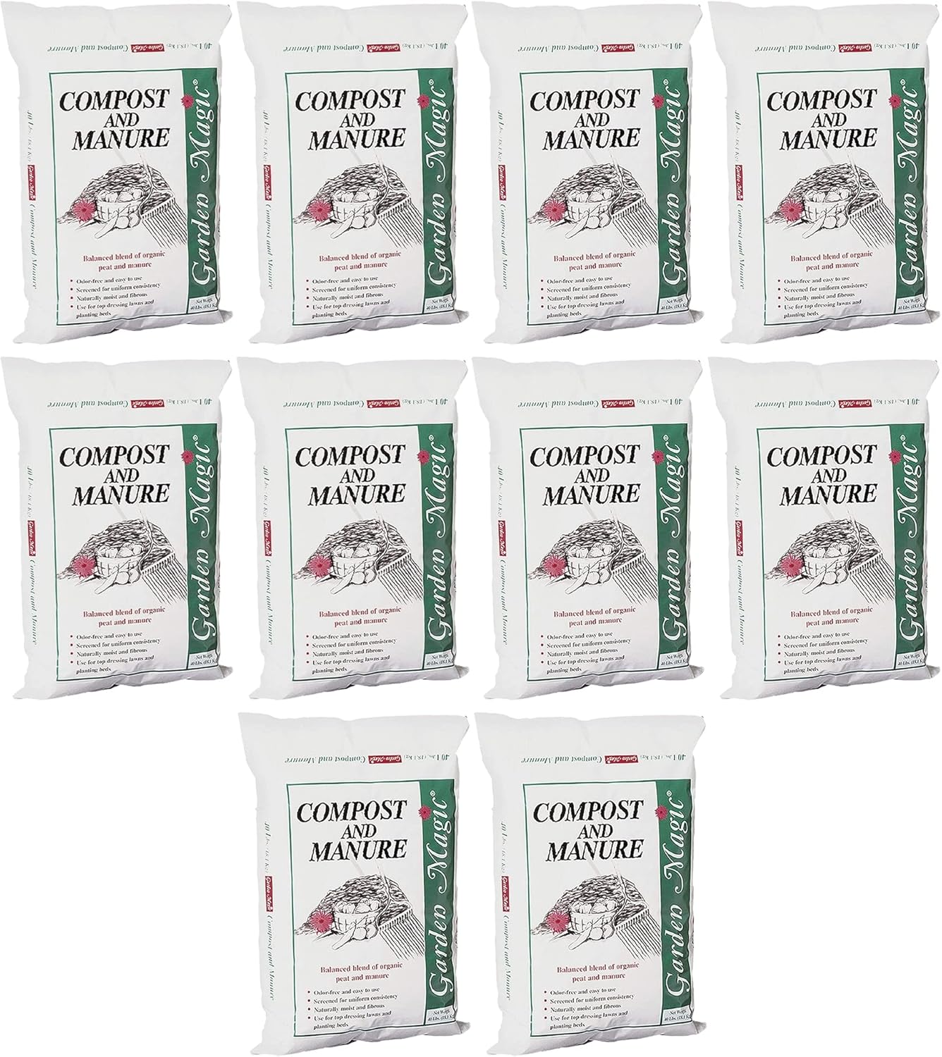 Michigan Peat Compost & Manure Blend for Healthy Soil Growth