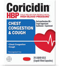 Coricidin HBP Chest Congestion & Cough Liqui-Gels for Relief