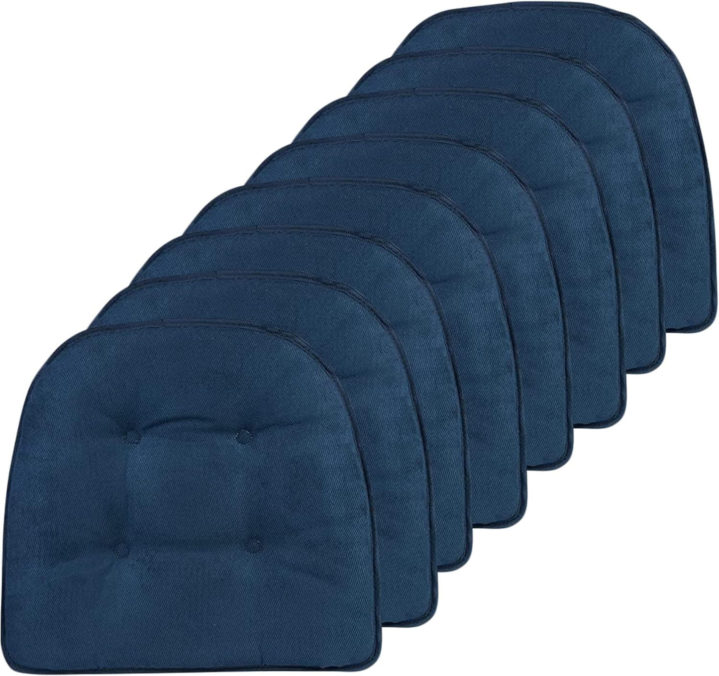 Klear Vu Omega Non-Slip Chair Cushions for Dining Room Comfort