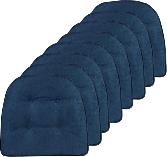 Klear Vu Omega Non-Slip Chair Cushions for Dining Room Comfort
