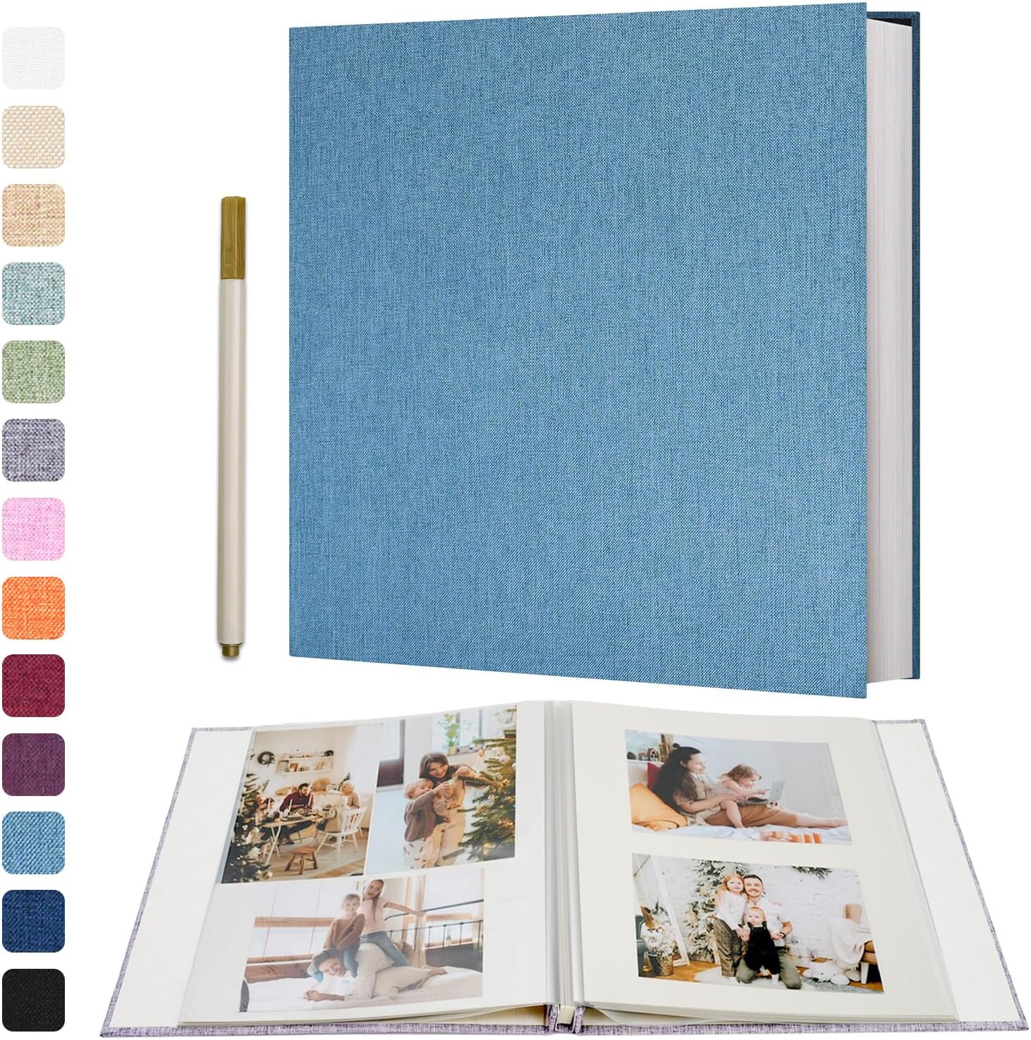 Vienrose Self Adhesive Photo Album for Scrapbooking Memories