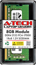 A-Tech 8GB DDR4 2133MHz SODIMM RAM - Reliable Laptop Upgrade