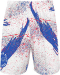 Zubaz NFL Men's 7in Inseam Shorts - Bold Team Camo Styles Fan